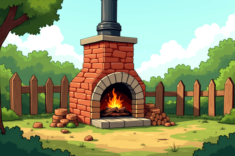 Hova érdemes építeni a kemencét a kertben?