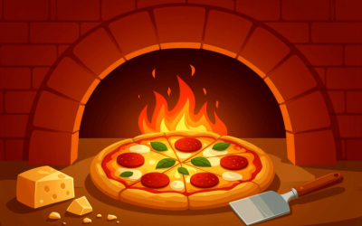 30 perces kemencés pizza – ha gyorsan ennél valami jót